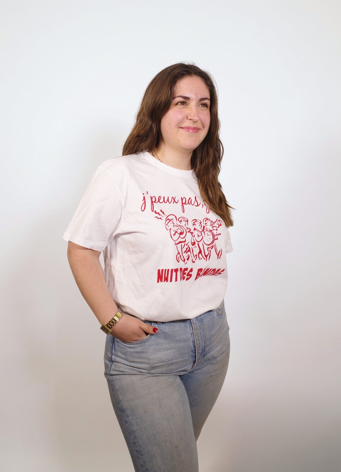 T-shirt "J'peux pas, j'ai nuit des Bandas"