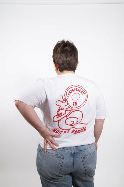 T-shirt "On est bien benèze à la nuit des bandas"