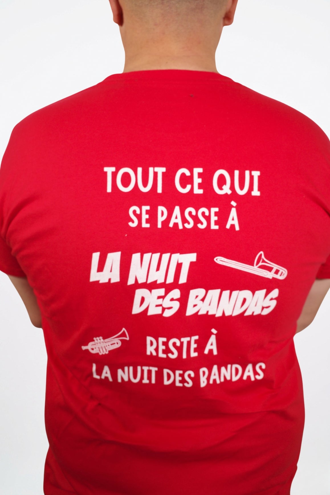 T-shirt "Tout ce qui se passe à la Nuit des Bandas reste à la nuit des bandas !" Édition 2024